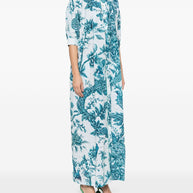 F.R.S . Mete Long Dress In Blue