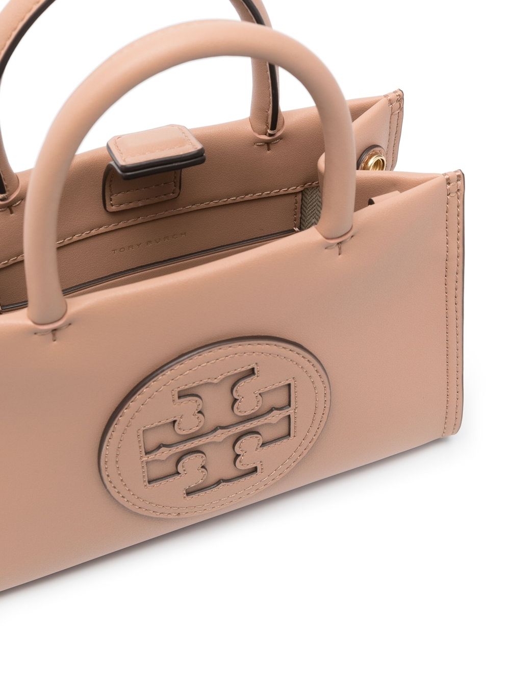 Tory Burch Beige Mini Ella Bio Tote Bag