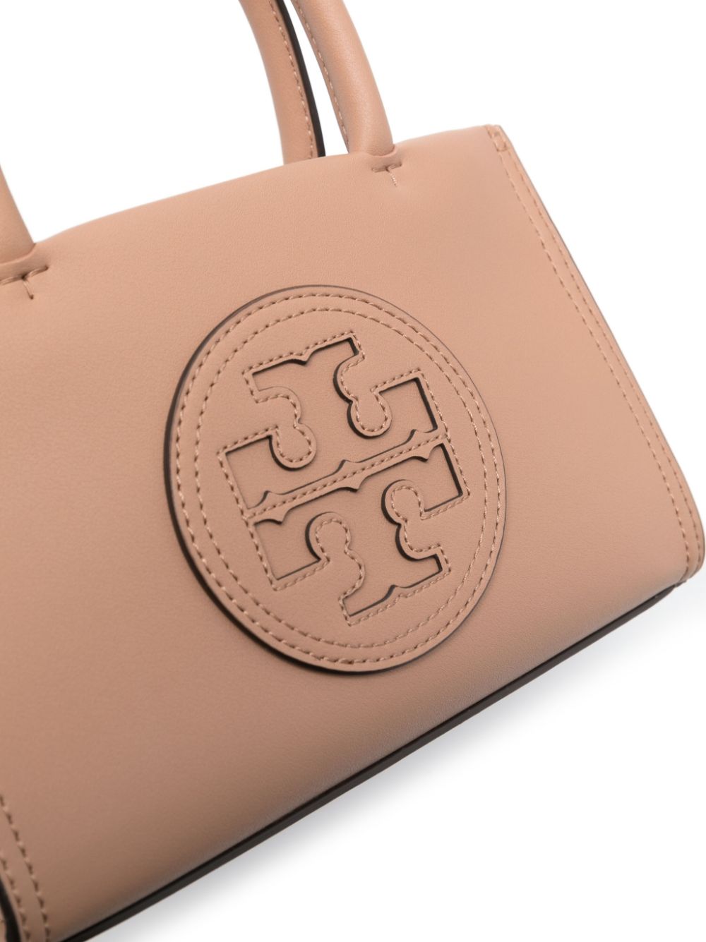 Tory Burch Beige Mini Ella Bio Tote Bag