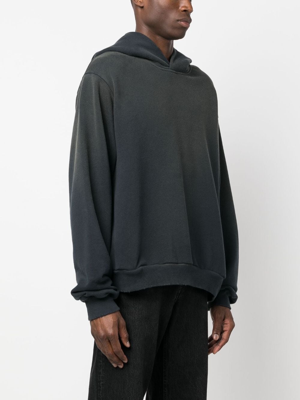 Acne Studios Hooded Sweatshirt In Black