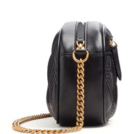 Valentino Garavani Quiltie 67 Leather Camera Bag - Black