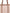 Valentino Garavani Rockstud Canvas Medium Tote - Leather Brown
