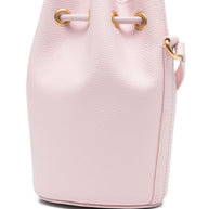 Valentino Garavani VLogo Signature mini leather bucket bag - Pink
