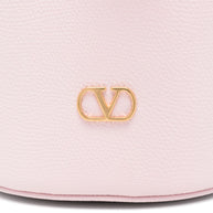 Valentino Garavani VLogo Signature mini leather bucket bag - Pink