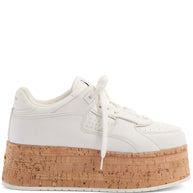 Valentino Garavani  Freedots XL Leather Sneakers - White
