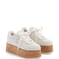 Valentino Garavani  Freedots XL Leather Sneakers - White