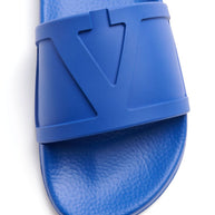 Valentino Garavani Coolside Pool Slide Sandals - Blue