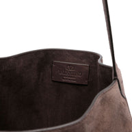 Valentino Garavani Nellcote Suede Leather Shoudler Bag