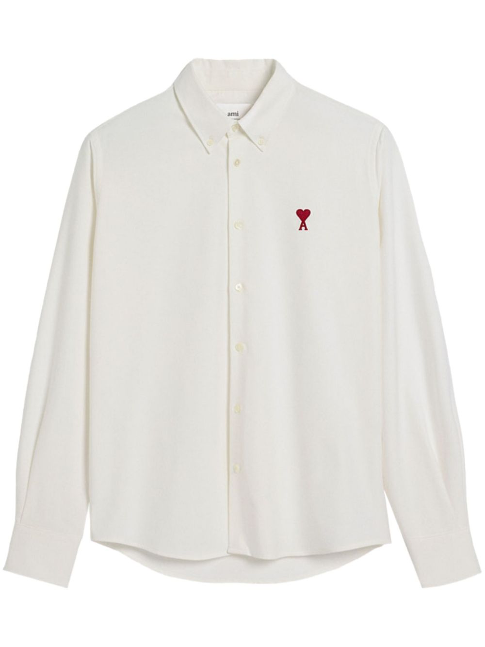 Ami Paris White Cotton Shirt