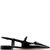 Jimmy Choo Didi Slingback Flats In Black