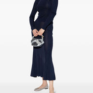 Jimmy Choo Elme Ballet Flats In Silver
