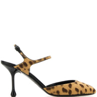 Jimmy Choo Pixie Leopard Pumps - Brown