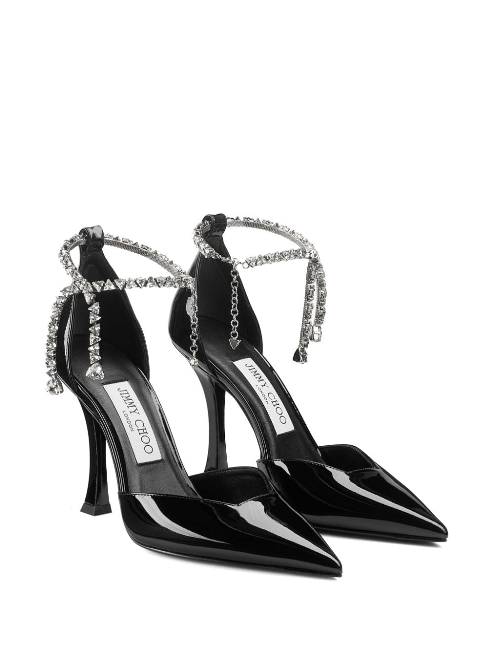 Jimmy Choo Stevie 100 Heels Black