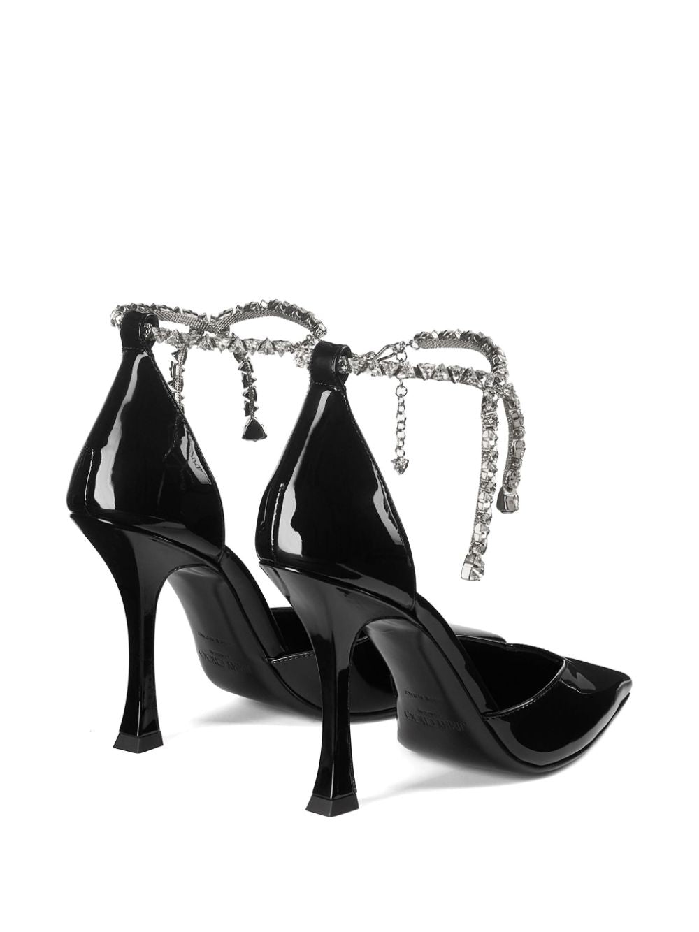 Jimmy Choo Stevie 100 Heels Black