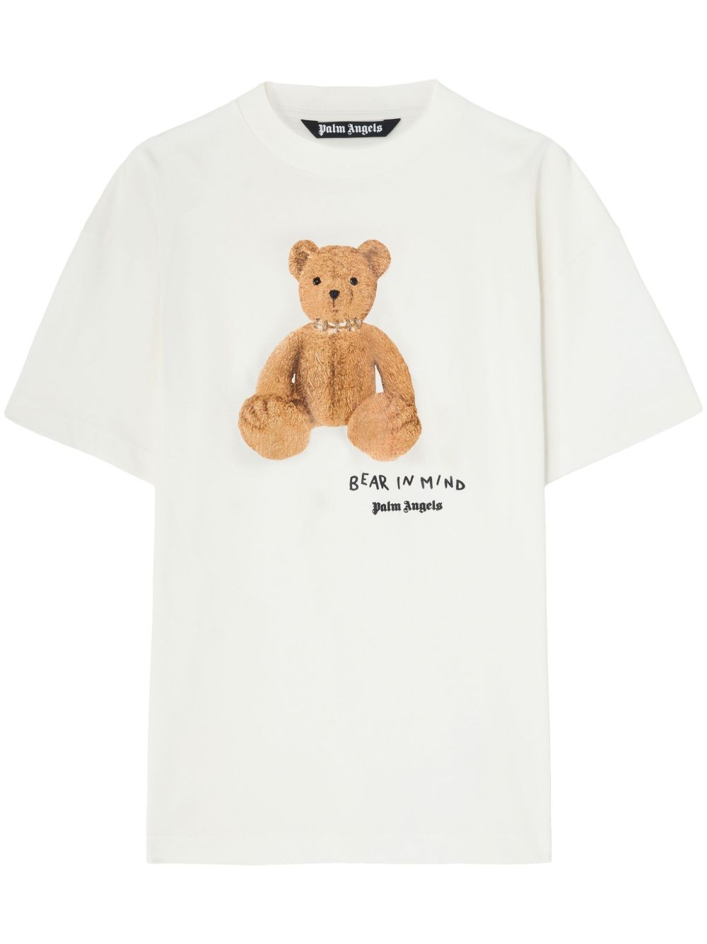 Palm Angels Bear Print T-shirt White