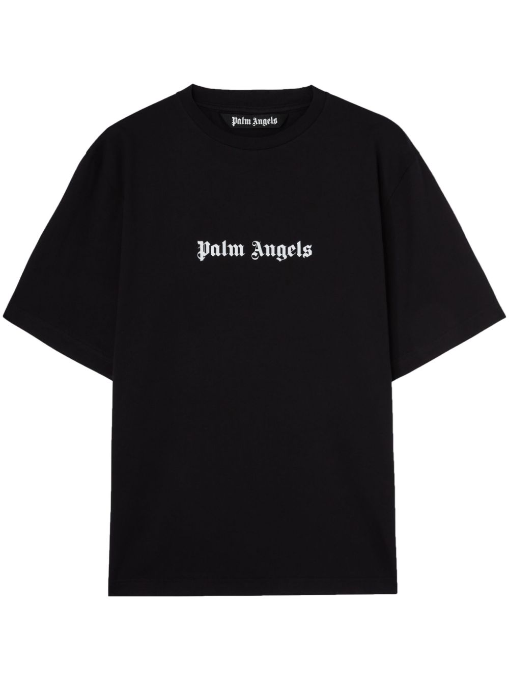 Palm Angels Logo Print T-shirt Black