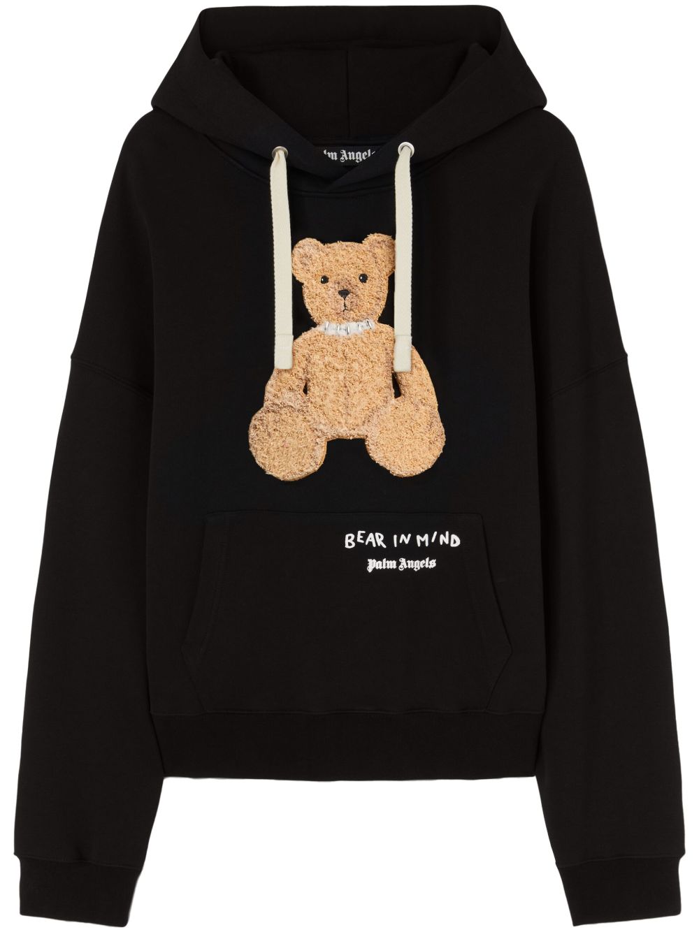 Palm Angels Bear Print Sweatshirt Black