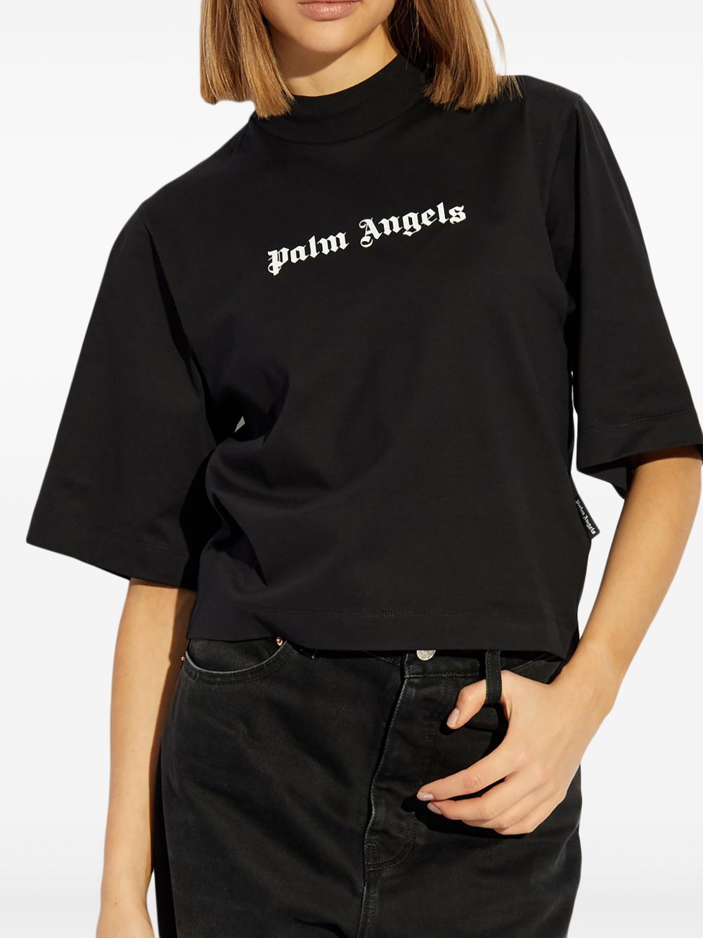 Palm Angels Logo T-shirt Black