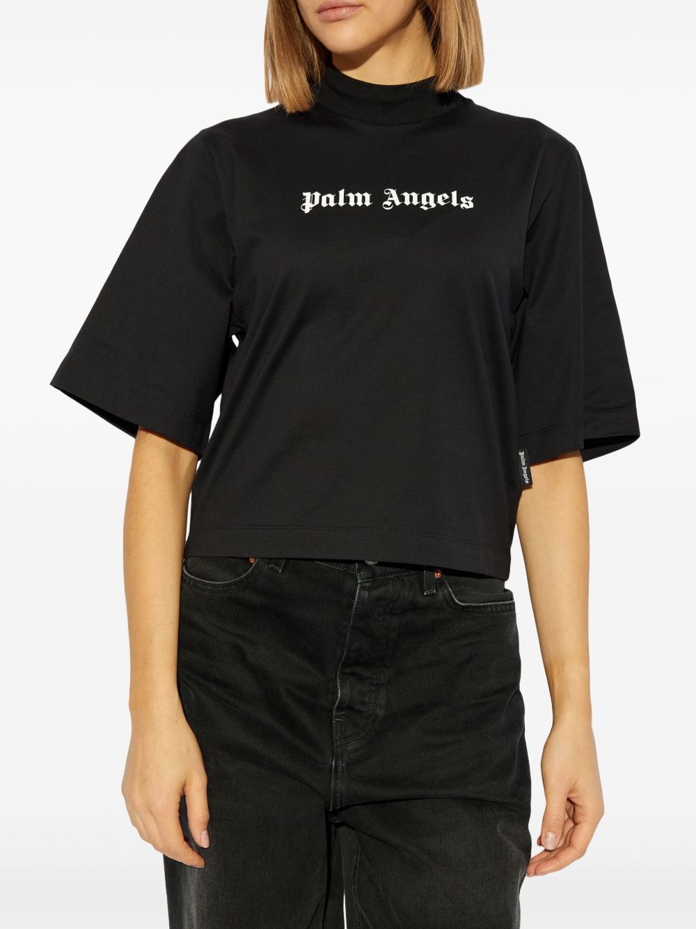 Palm Angels Logo T-shirt Black