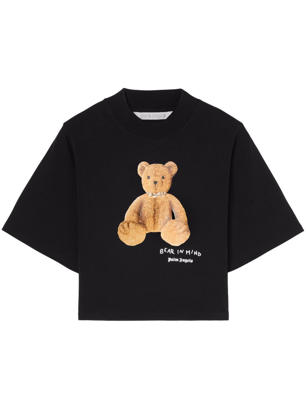 Palm Angels Bear Print T-shirt Black