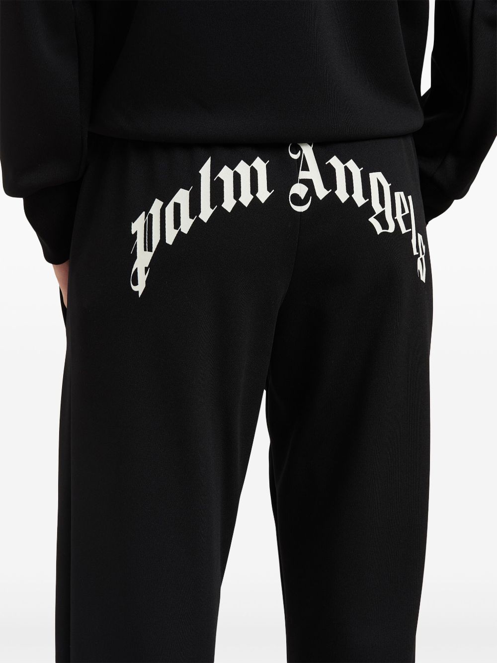 Palm Angels Black Classic Track Pants