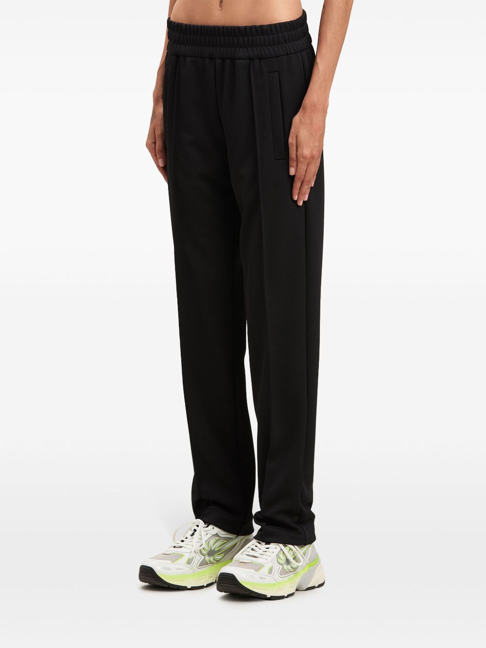 Palm Angels Black Classic Track Pants