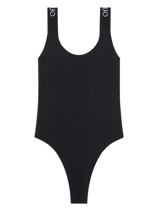 Off White Logoband Swimsuit