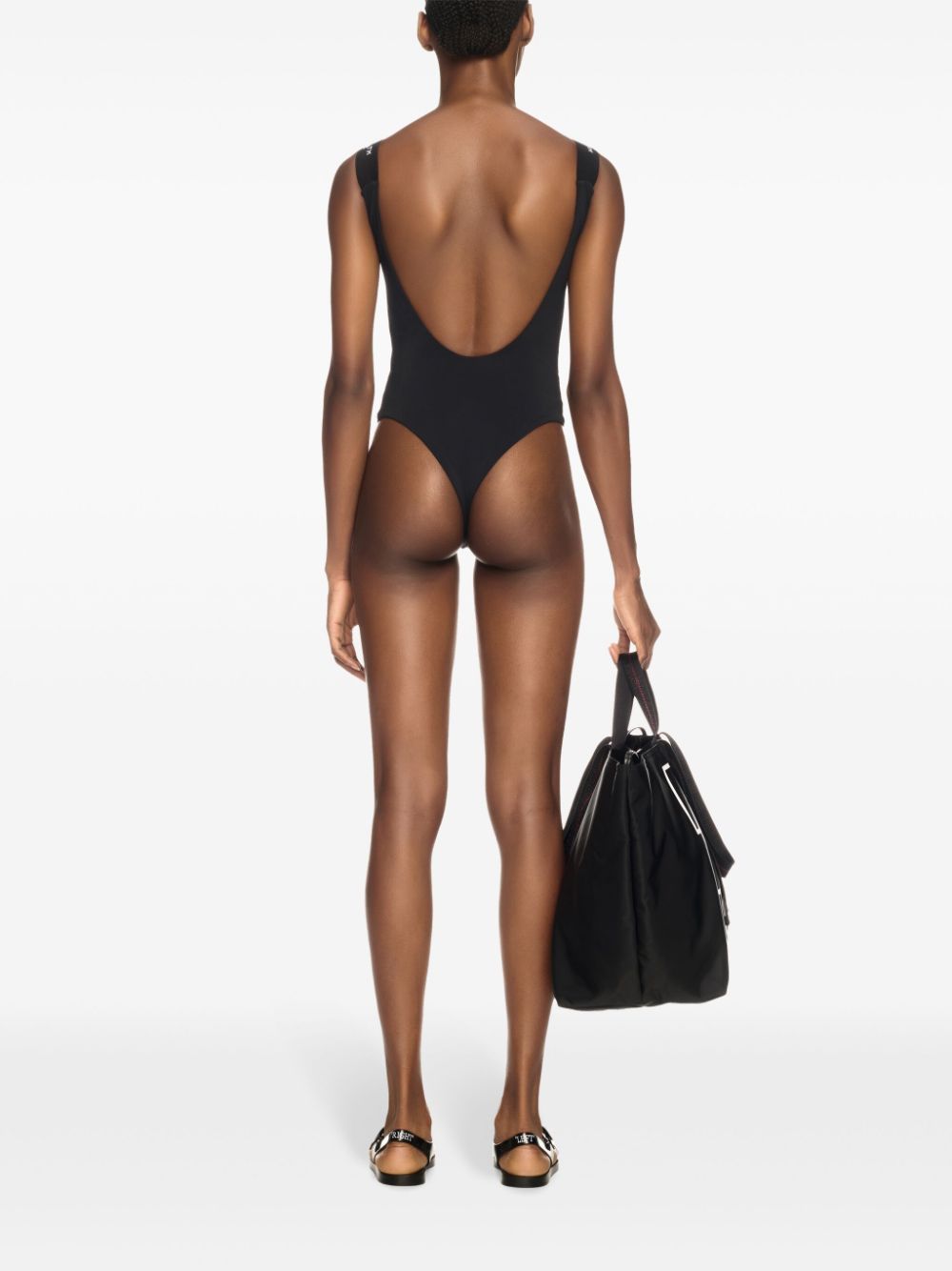 Off White Logoband Swimsuit