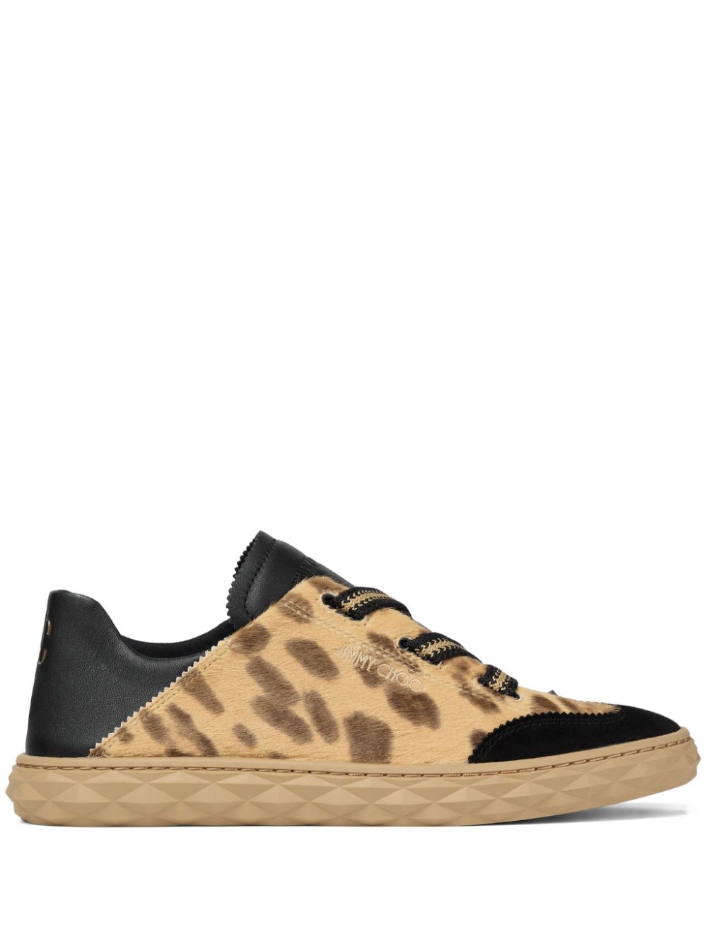 Jimmy Choo Diamond Light Flex Sneakers Brown