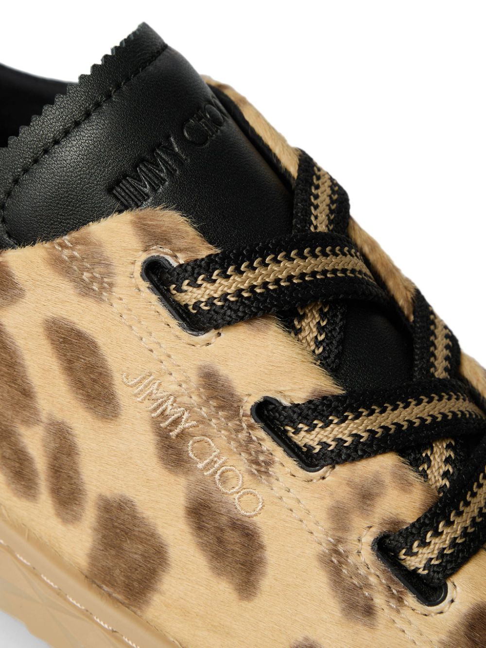 Jimmy Choo Diamond Light Flex Sneakers Brown