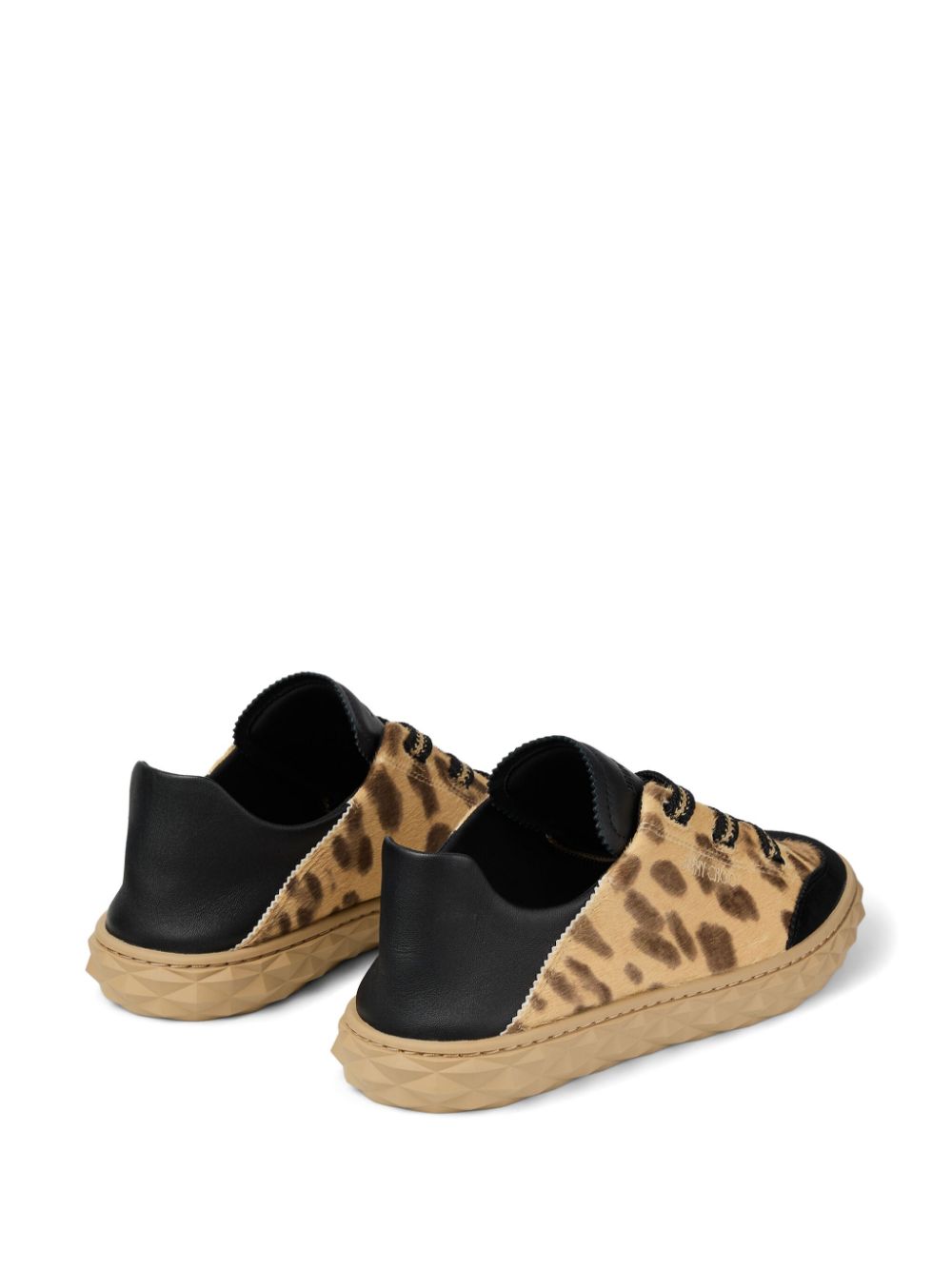 Jimmy Choo Diamond Light Flex Sneakers Brown