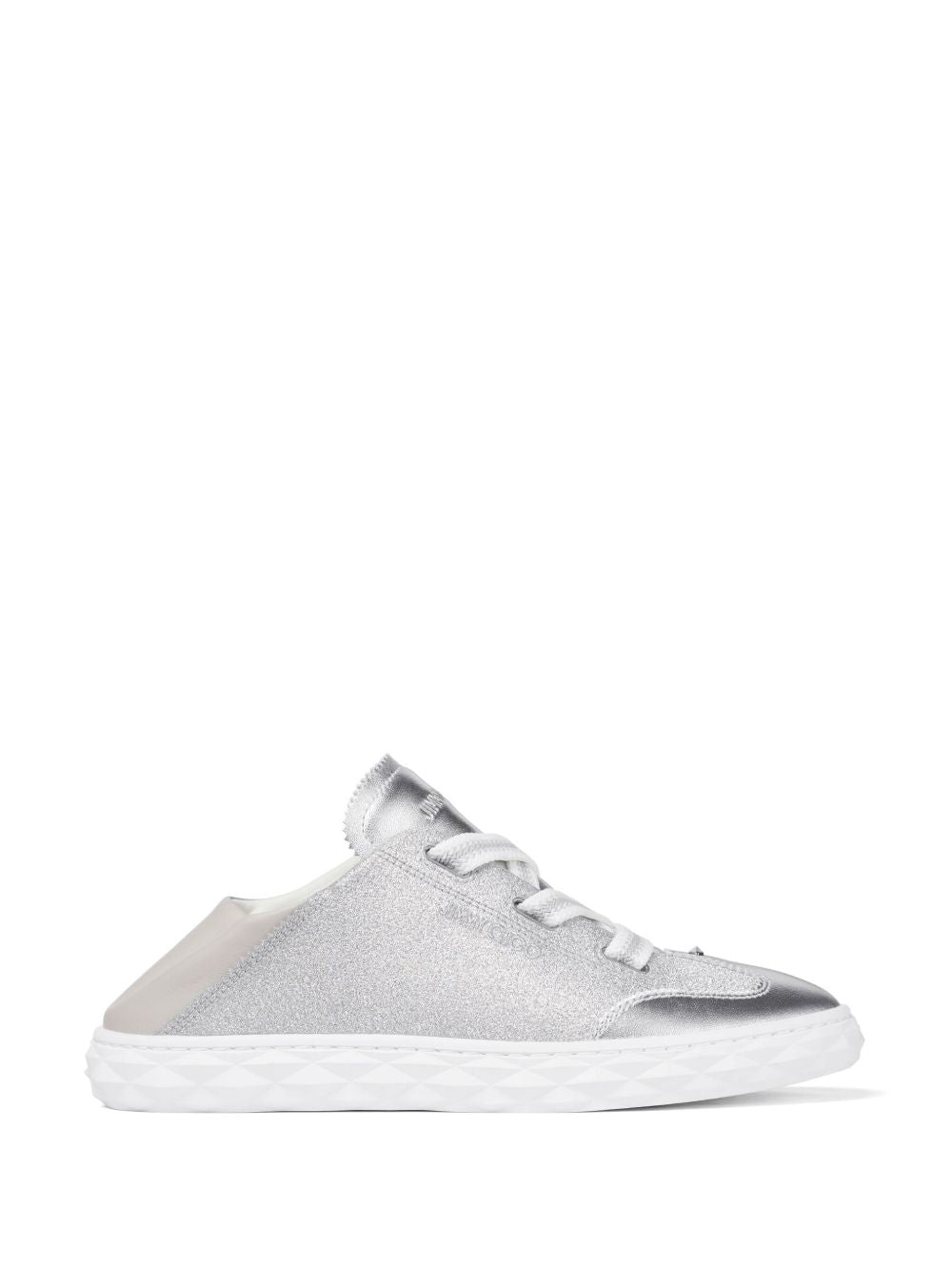 Jimmy Choo Diamond Light Flex Sneakers Silver