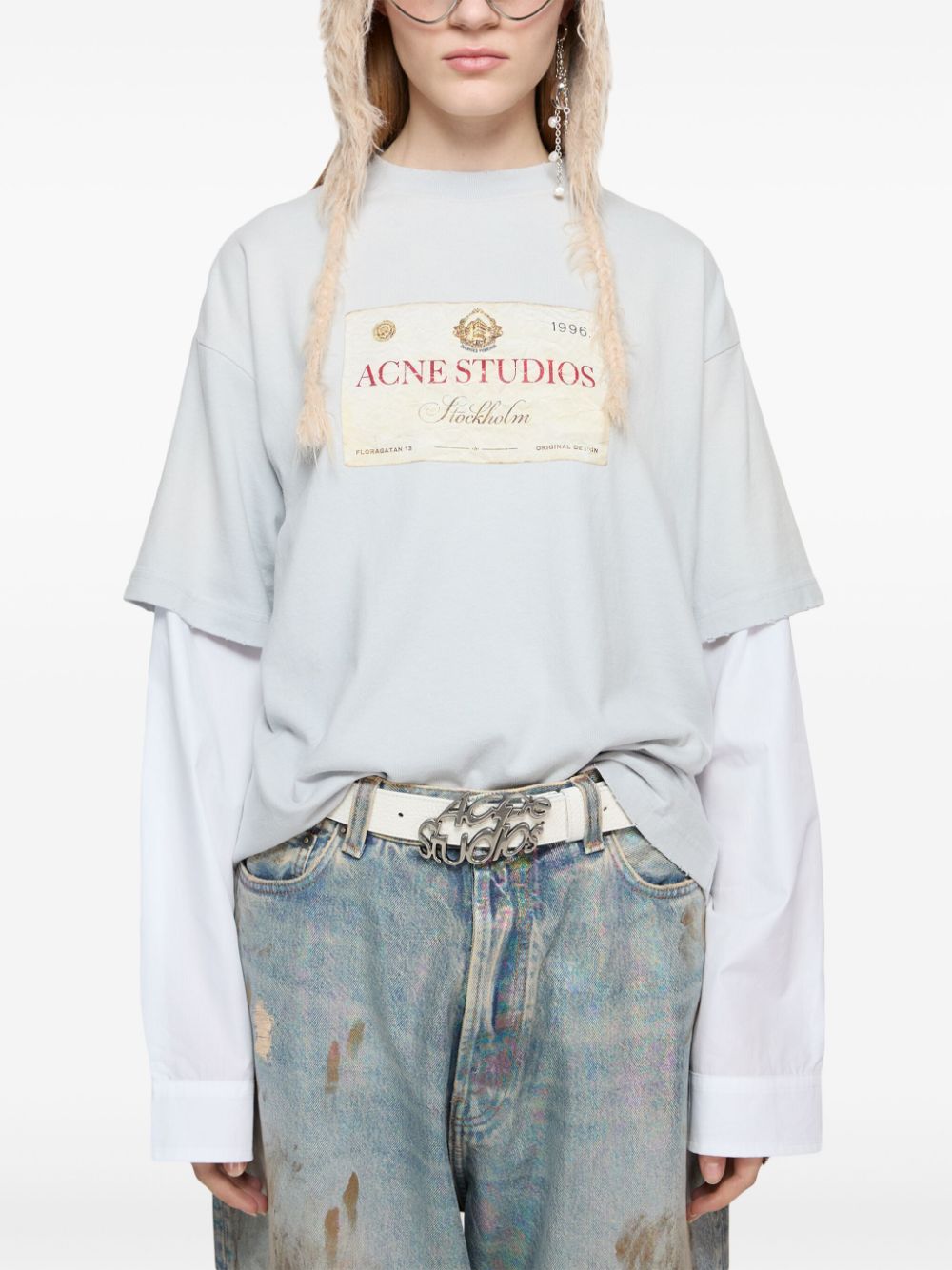 Acne Studios Layered Effect T-shirt