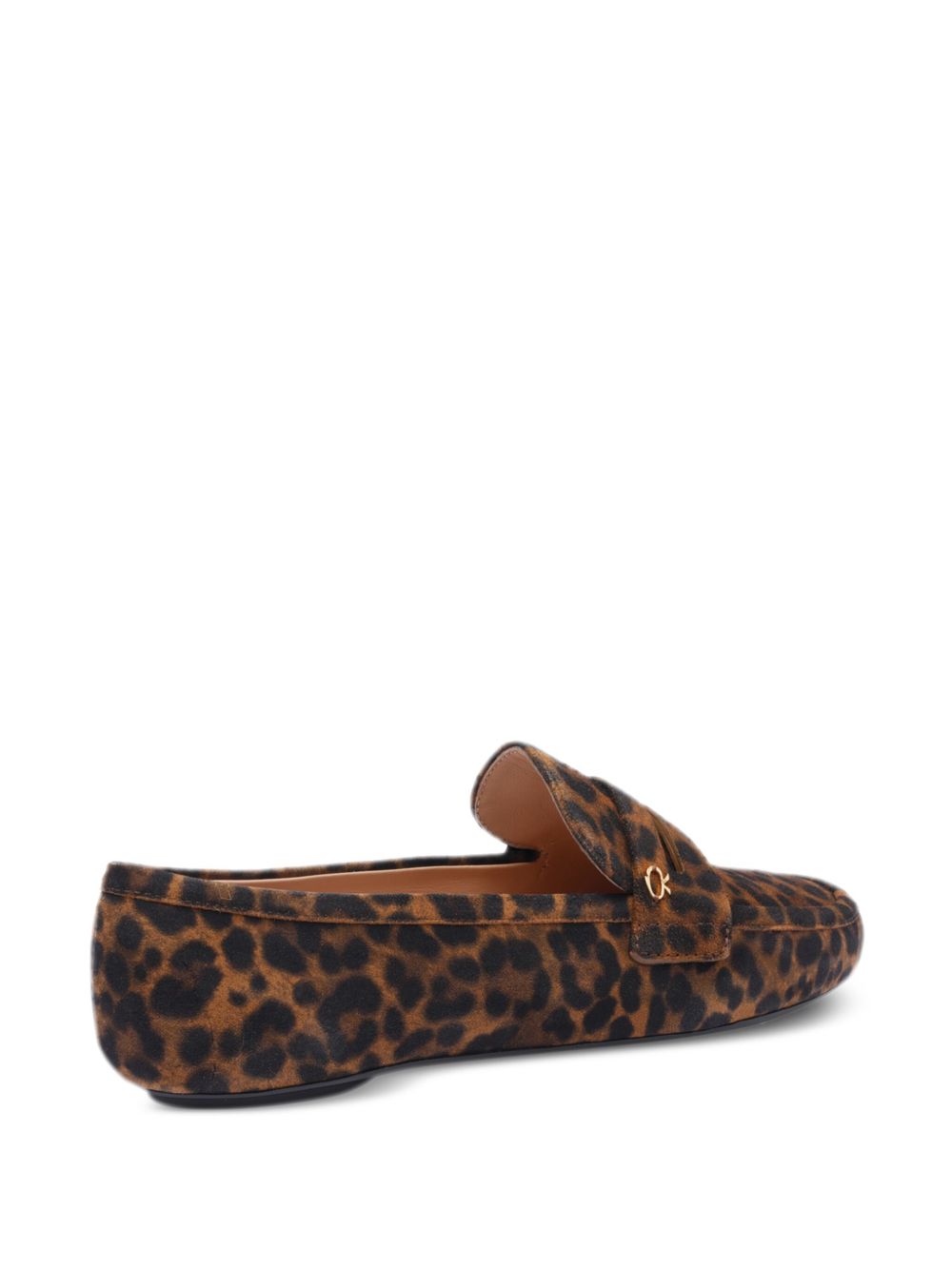 Gianvito Rossi Leopard Slip-on Loafers