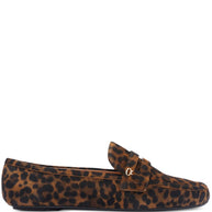 Gianvito Rossi Leopard Slip-on Loafers