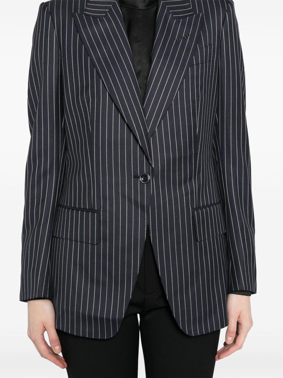 Tom Ford Pinstripe Single-breasted Blazer