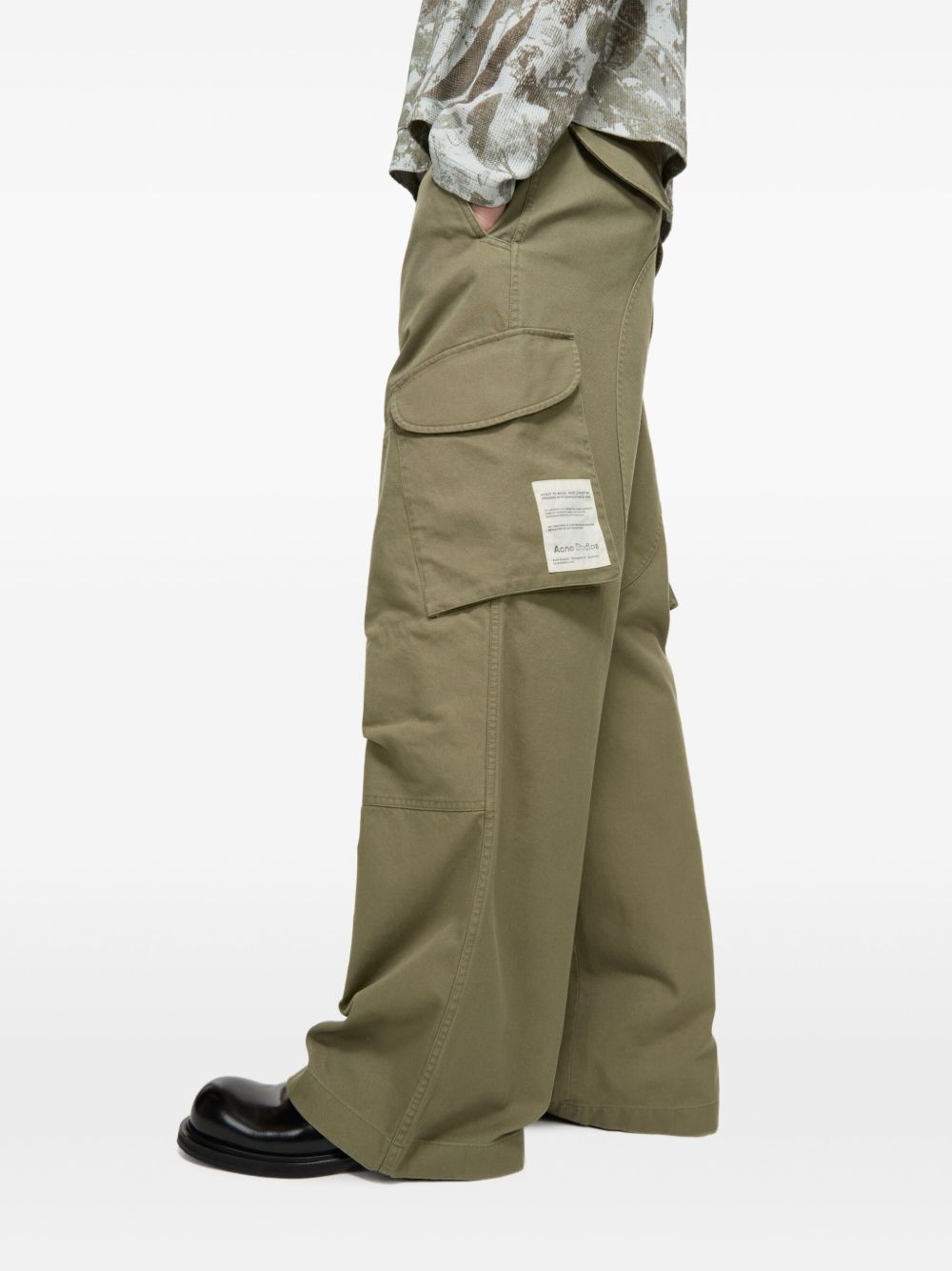 Acne Studios Cargo Trousers Green