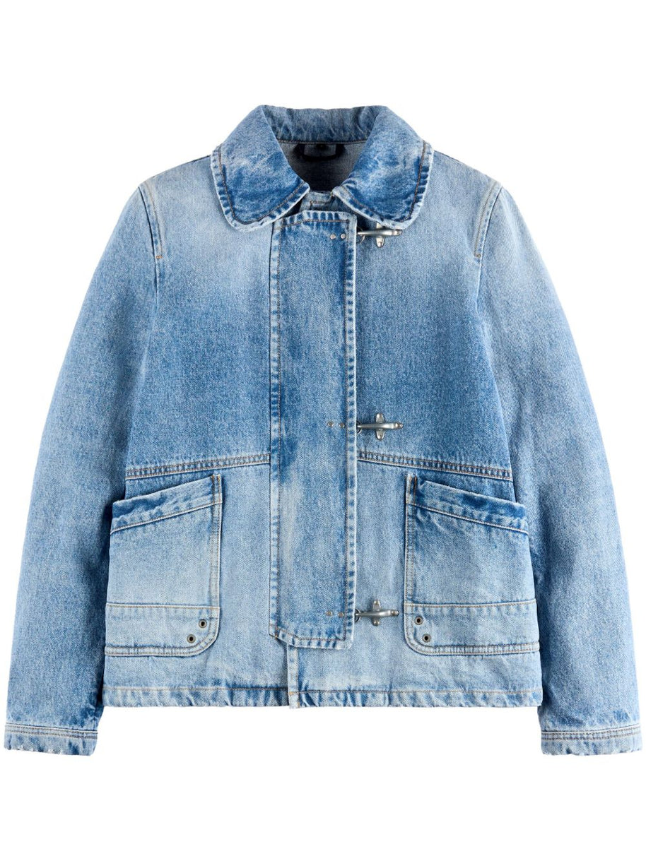 Fay 3Ganci Denim Jacket - Clear Blue