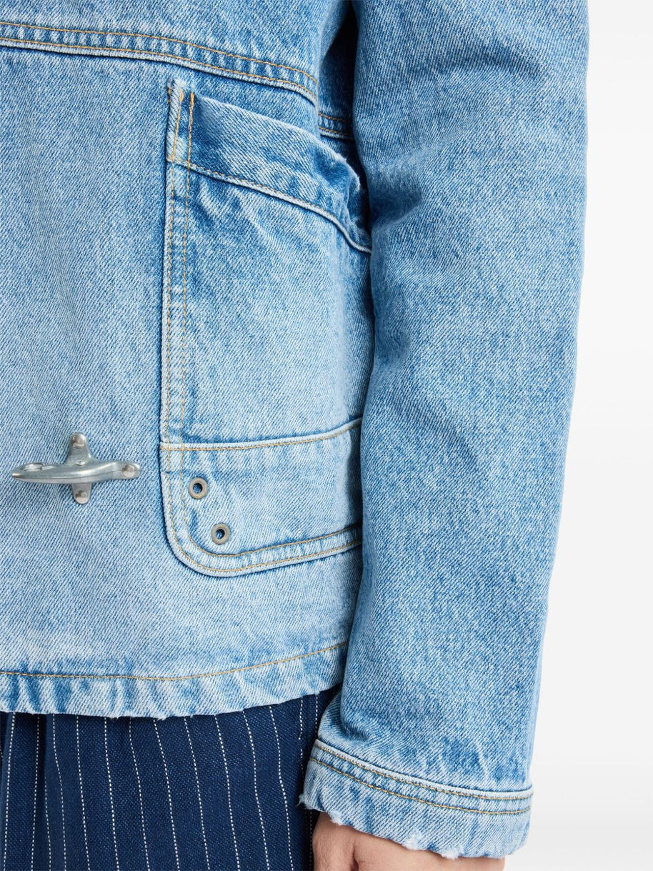 Fay 3Ganci Denim Jacket - Clear Blue
