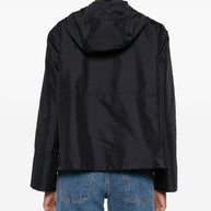 Fay Short Parka Coat - Blue