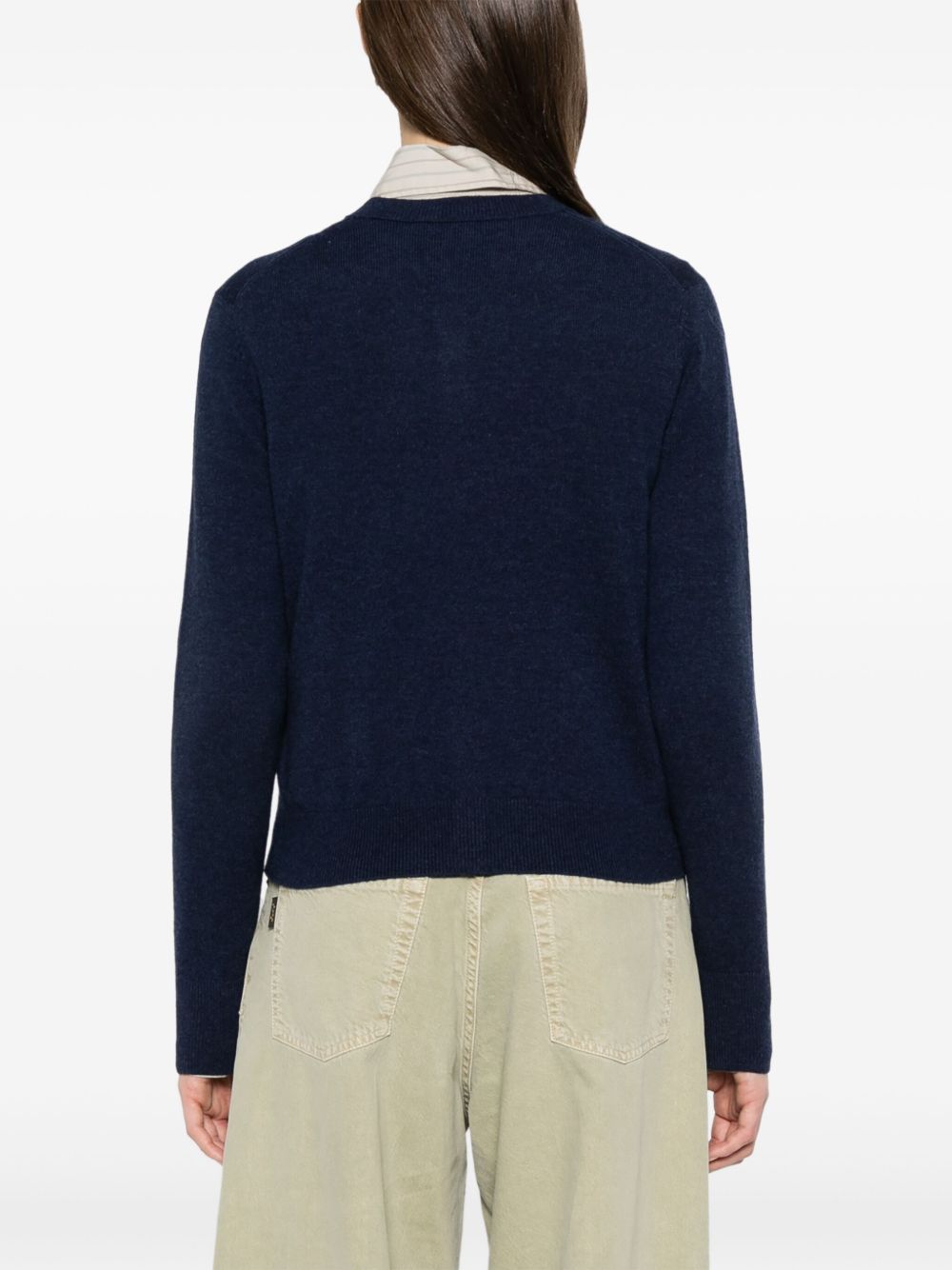 Acne Wool Cardigan Blue