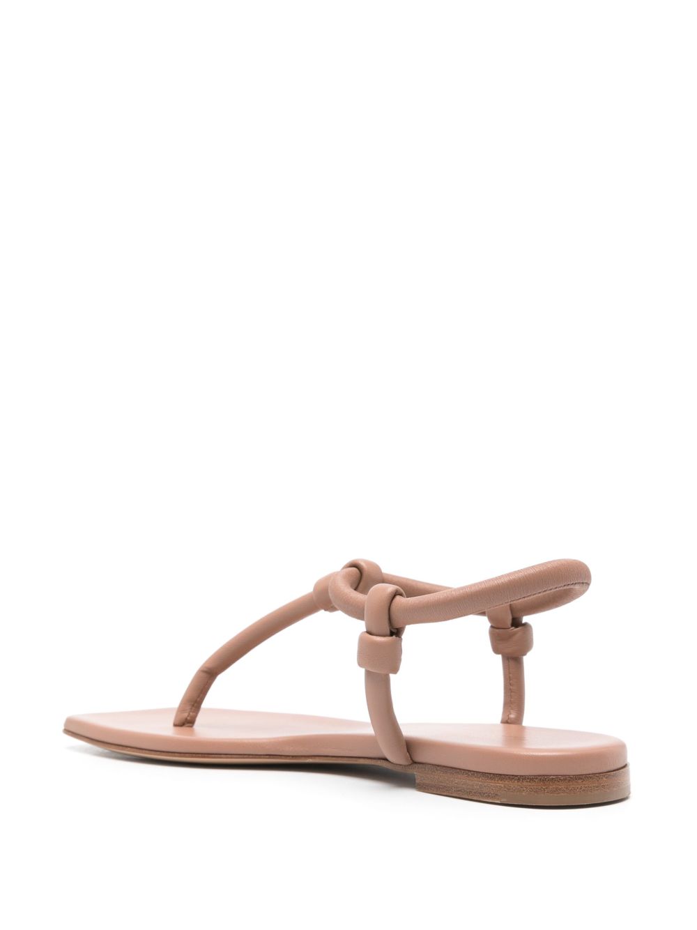 Gianvito Rossi Juno Thong Sandals Beige