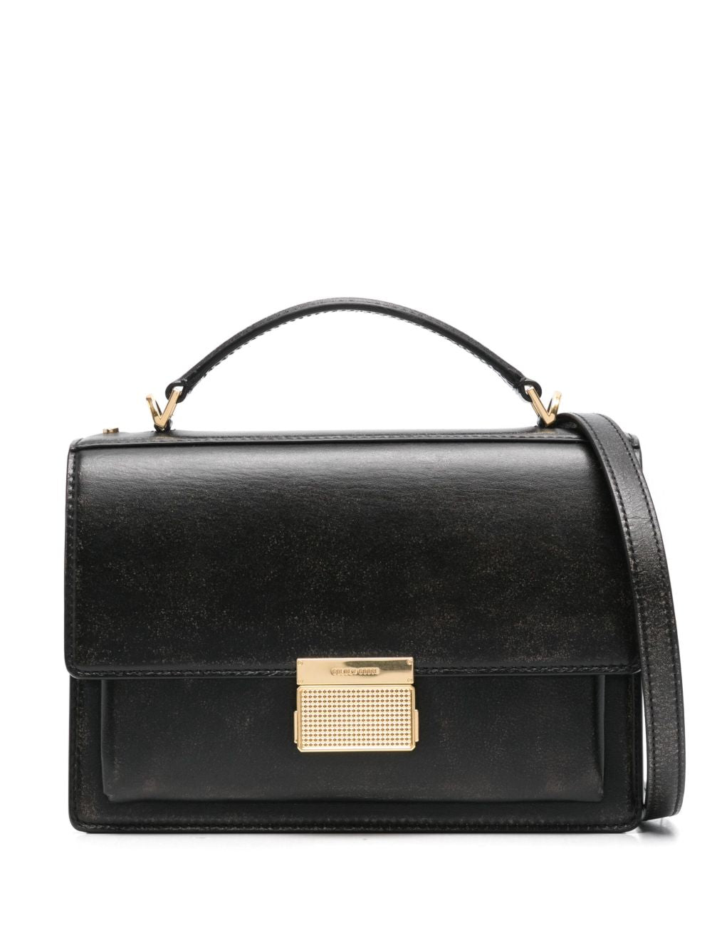 Golden Goose Venezia Leather Handbag Black