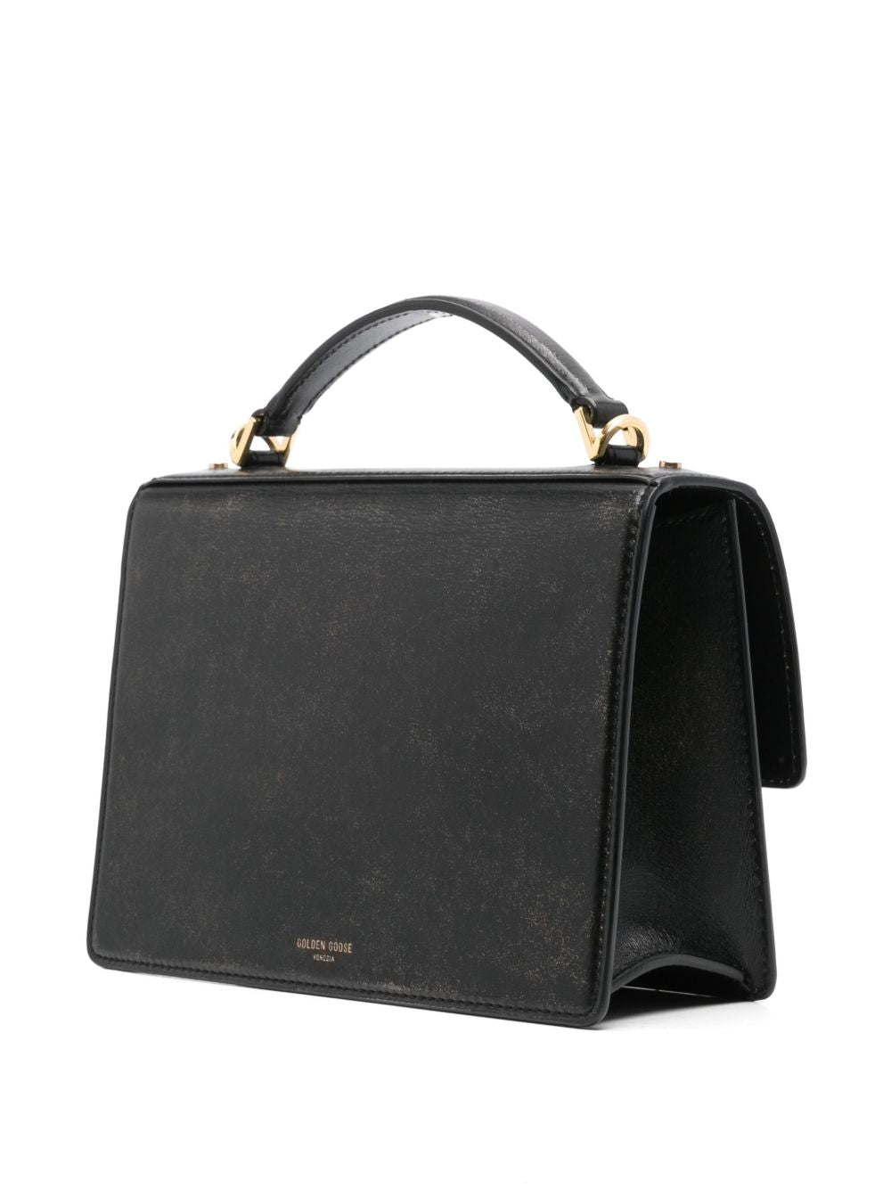 Golden Goose Venezia Leather Handbag Black