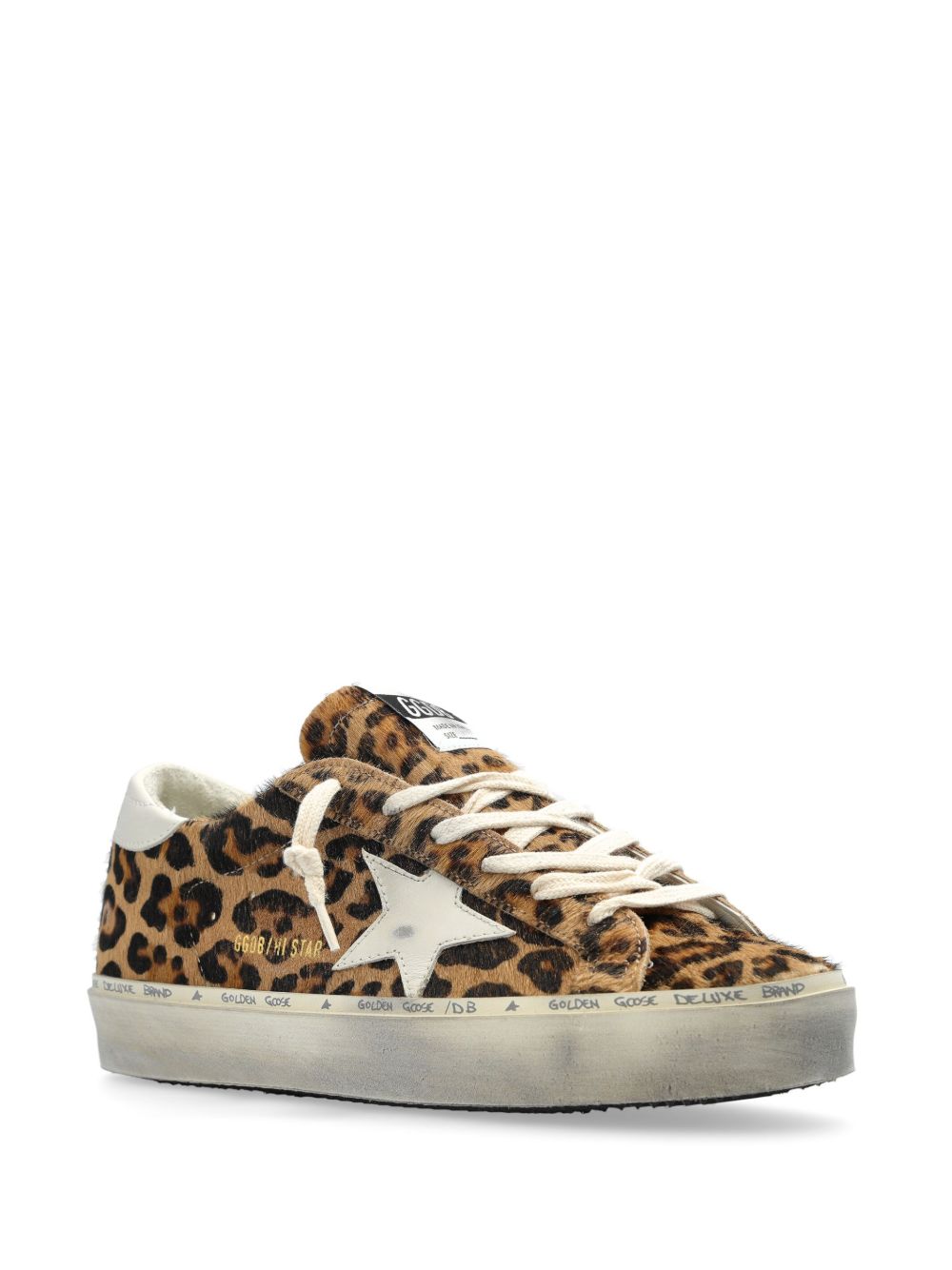 Golden Goose Hi Star Sneakers Brown