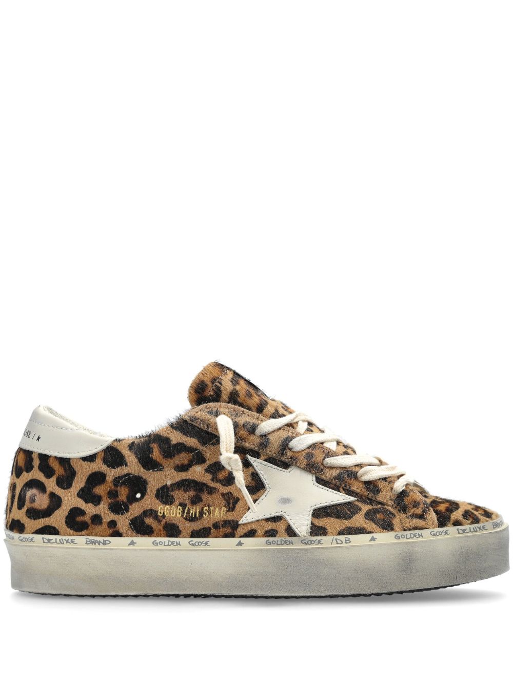 Golden Goose Hi Star Sneakers Brown