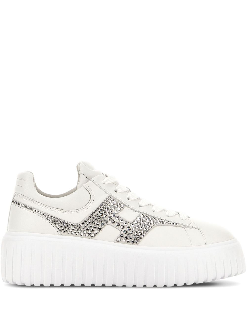 HOGAN PRE H-stripes Sneakers White