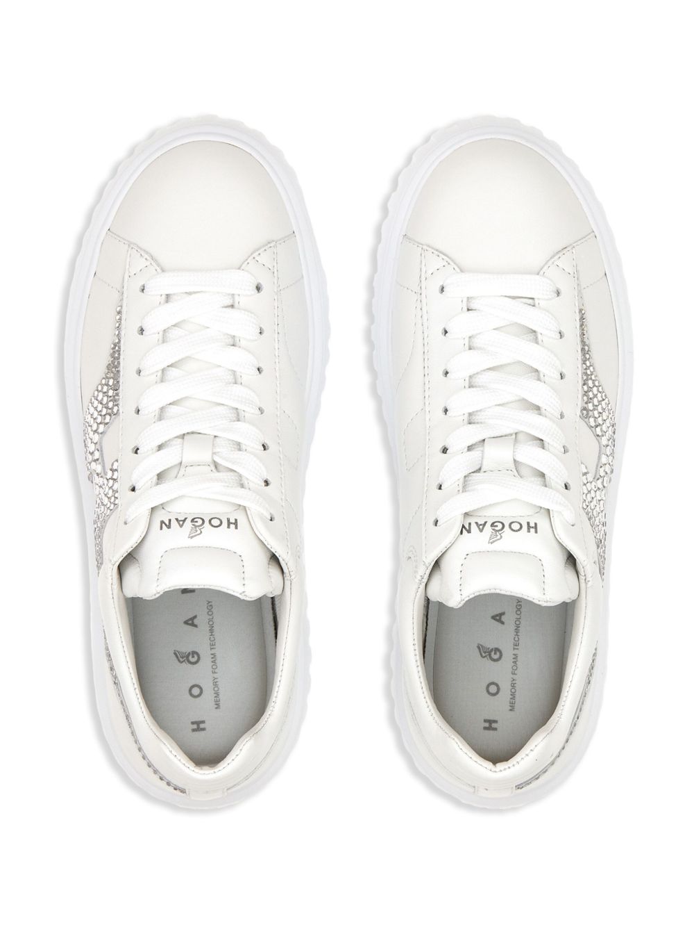 HOGAN PRE H-stripes Sneakers White