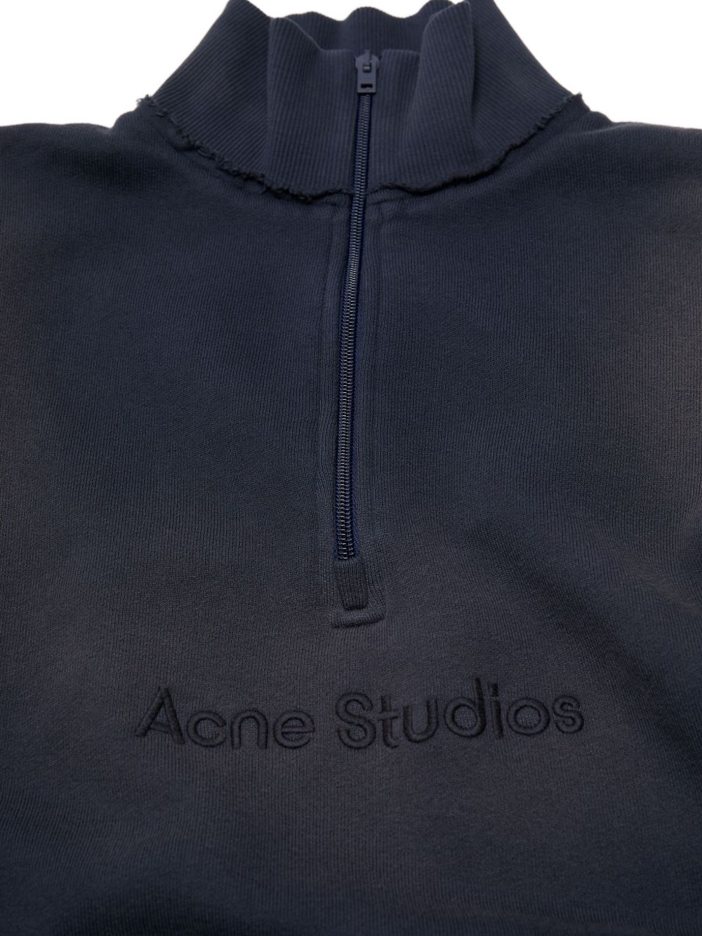 Acne Studios Logo Sweatshirt Blue