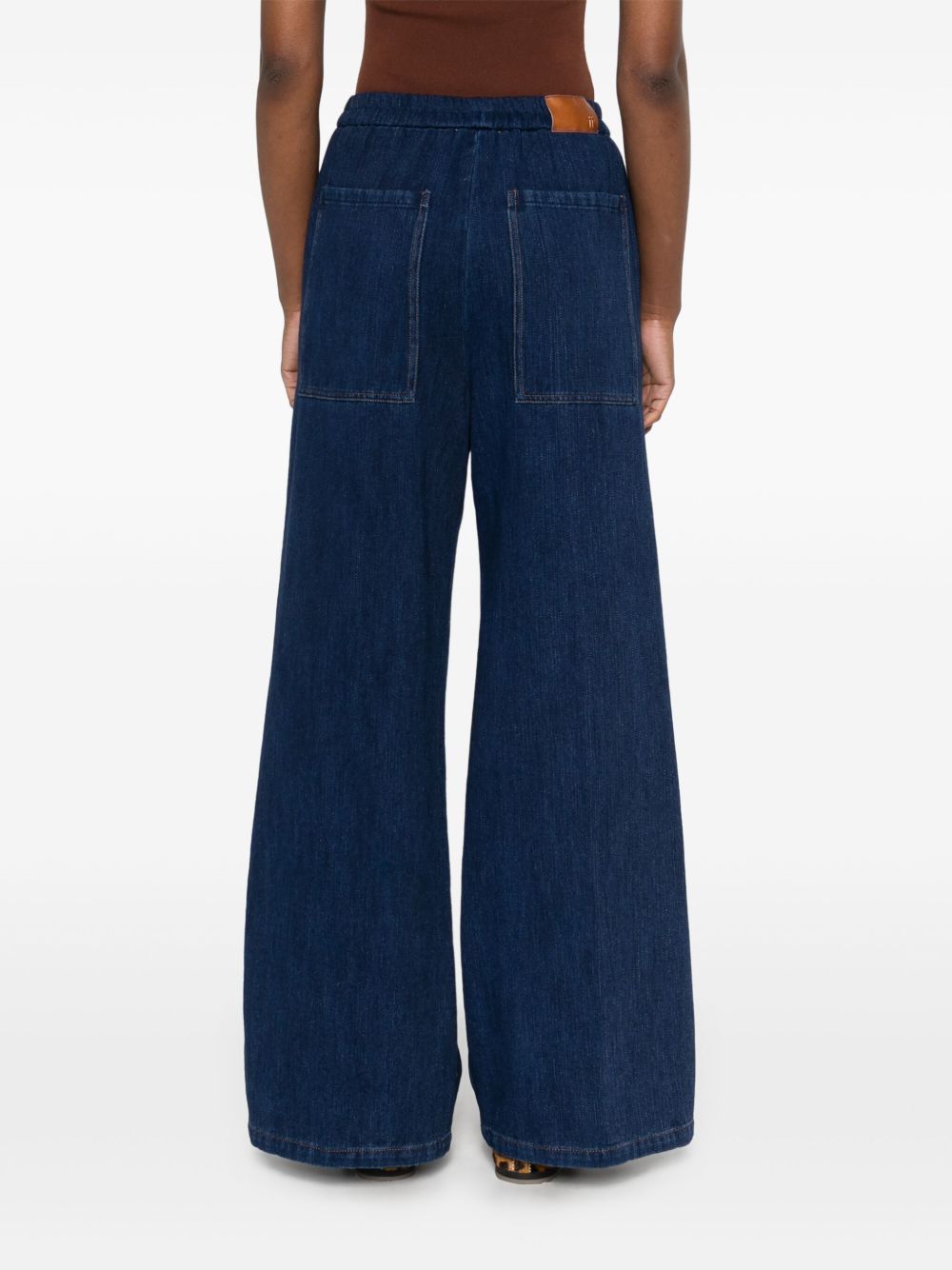 Forte Forte Denim Wide Leg Jeans Blue